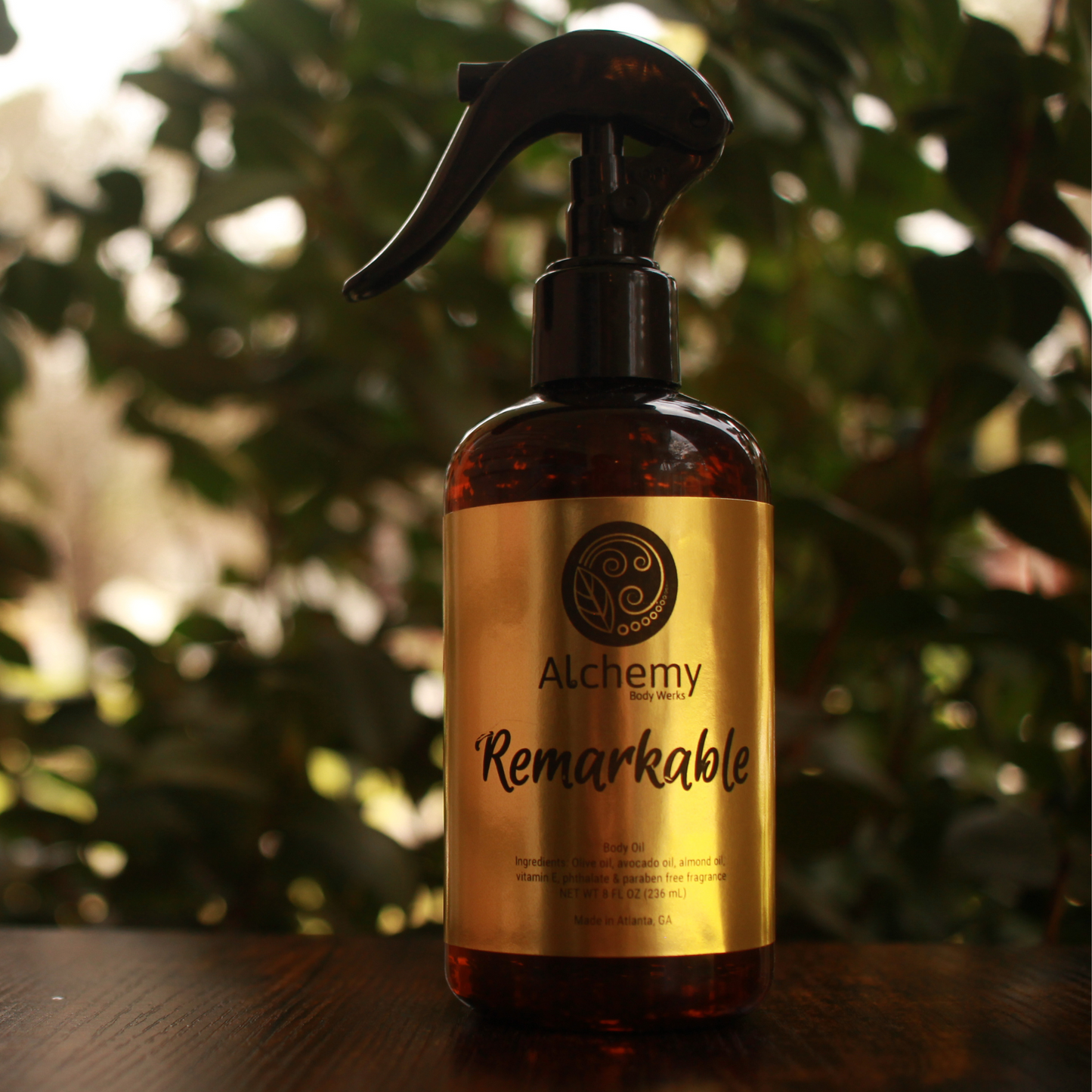 Remarkable Spray-on Body Oil