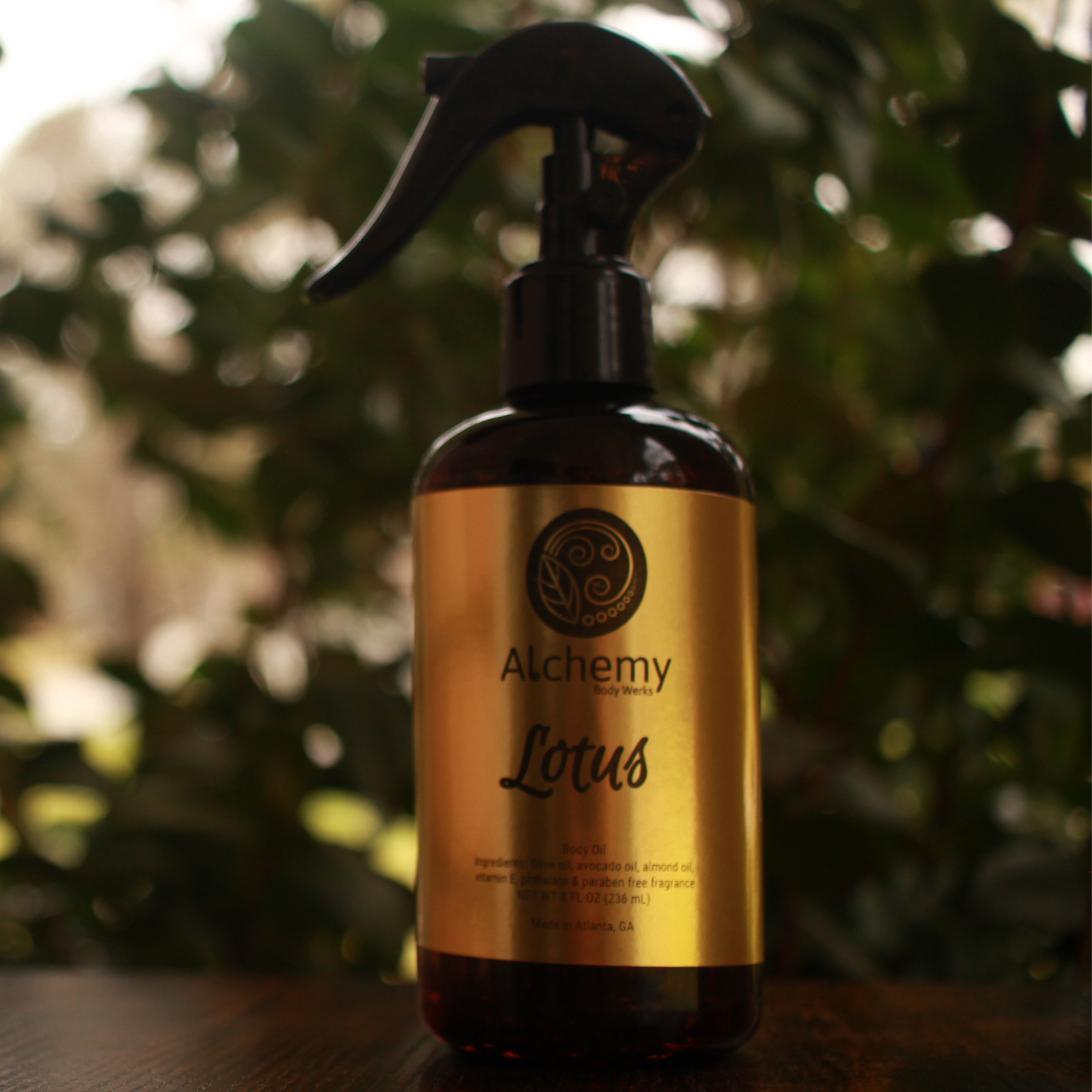 Lotus Spray-on Body Oil