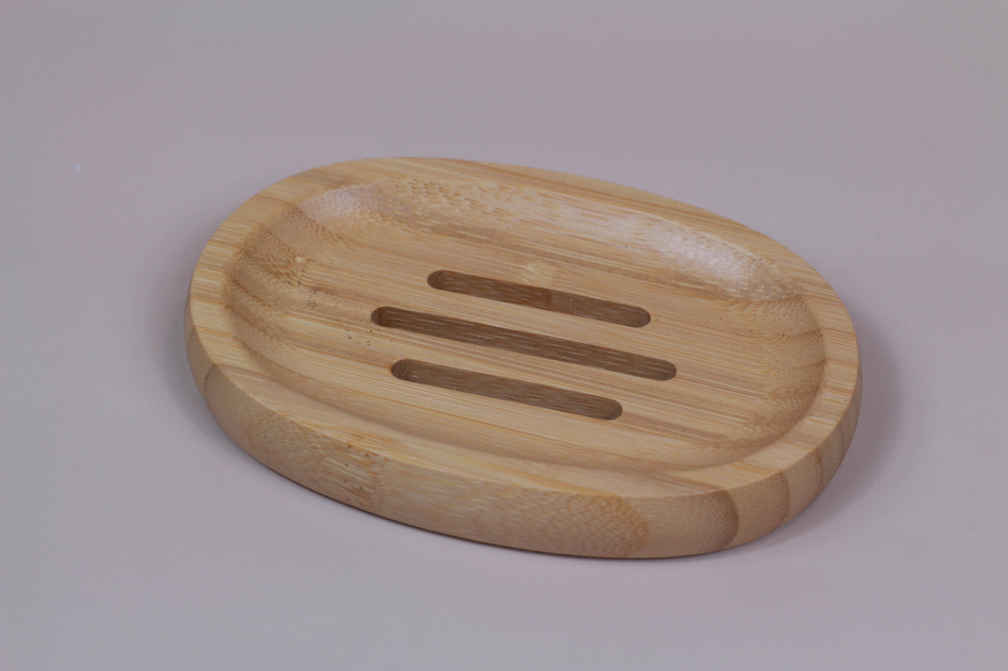 Oval Bamboo Soap Dish